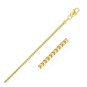 14k Yellow Gold Ice Chain 1.3mm