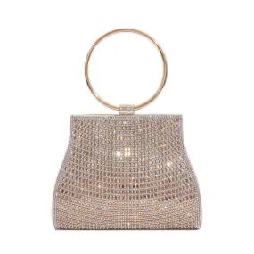 Agueda Rhinestones Evening Bag