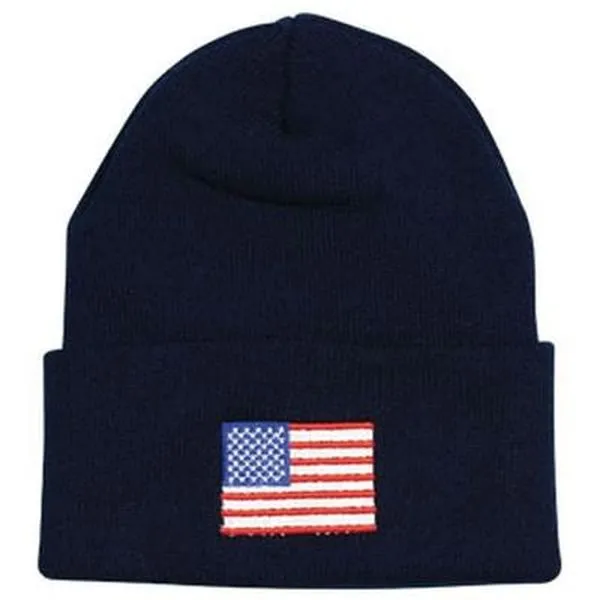 American Flag Watch Cap