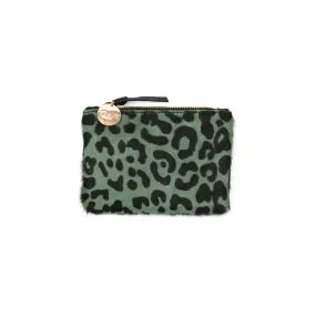 Clare V. Agave Leopard Wallet