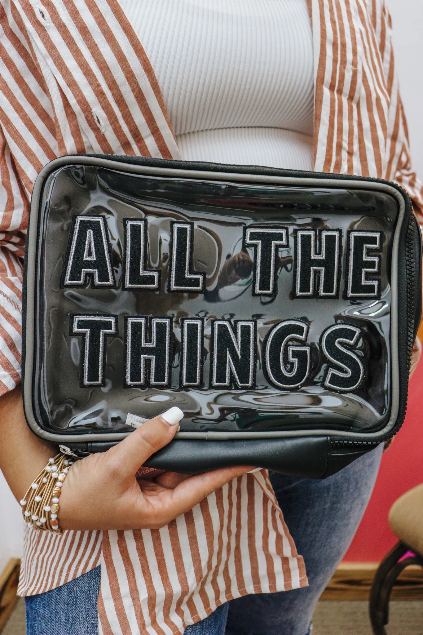 Clear Cosmetic Bags -3 Colors