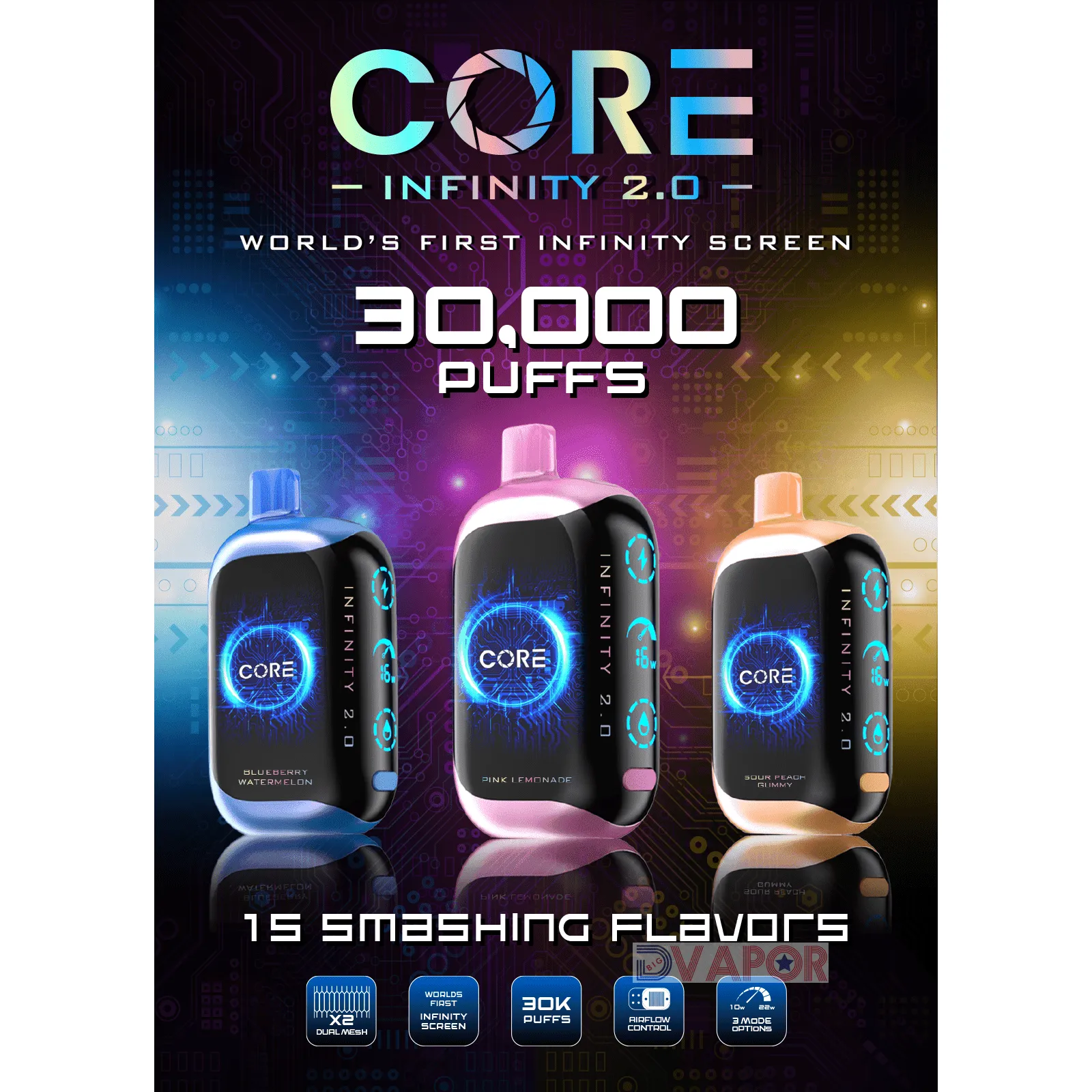 Core Infinity 2.0 30K Puff | 24ml Disposable