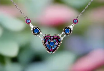 Firefly Jewelry Hearts Collection Necklace-9070SAP