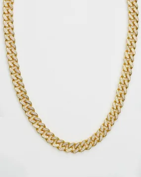 Iced Out Gold Chain - 13mm