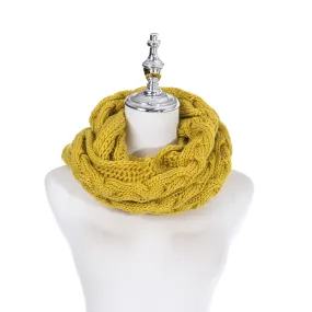 Knit Snood Mustard