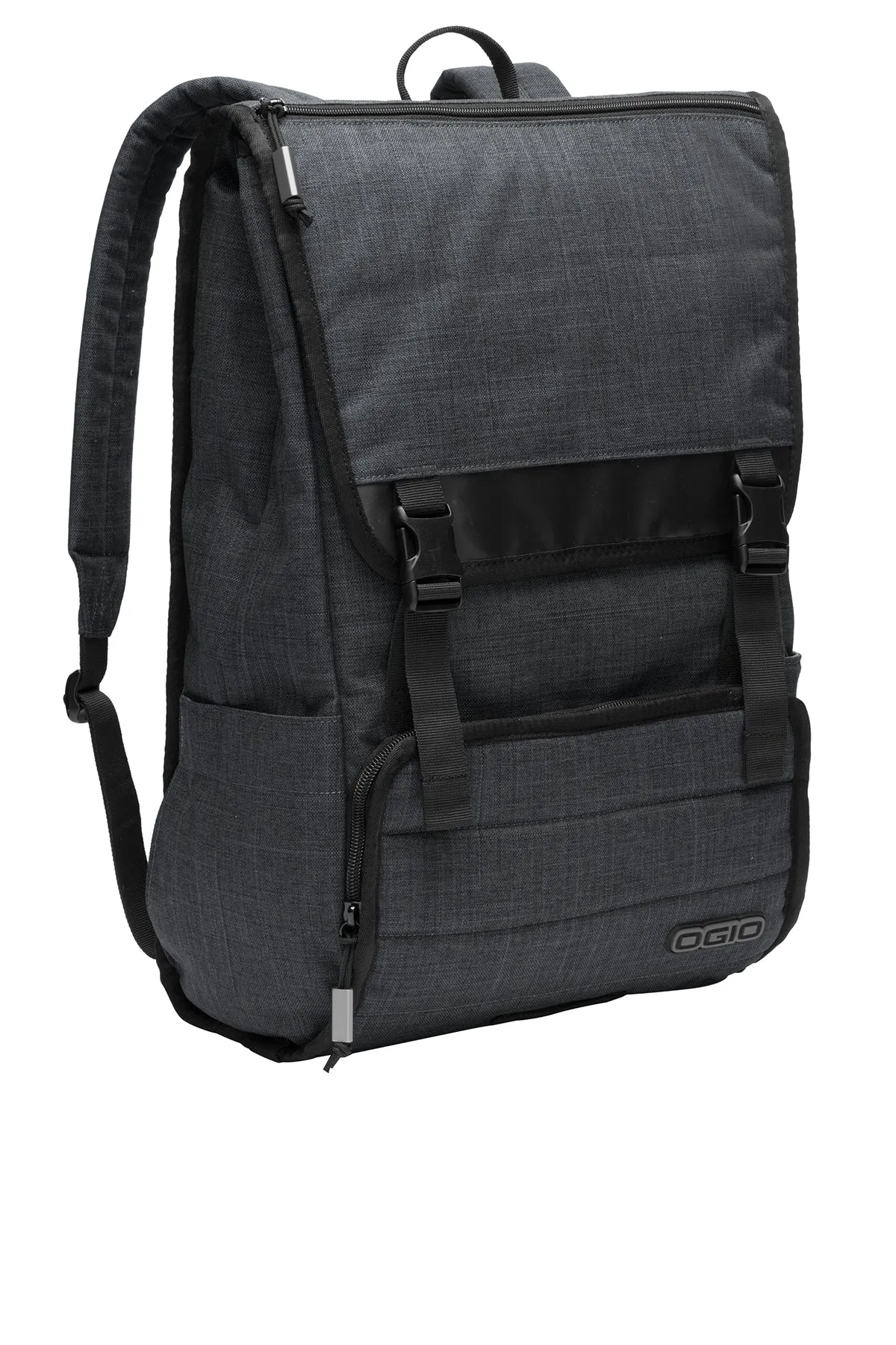 OGIO Apex Branded Rucksacks, Heather Grey