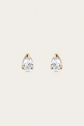 Pear Studs (0.5tcw)