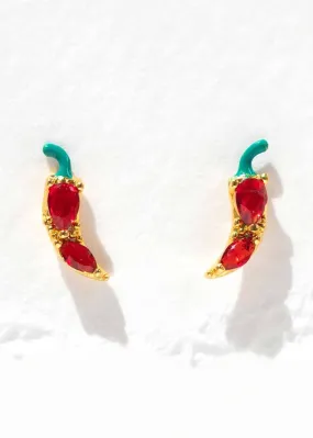 Red Hot Chili Pepper Studs