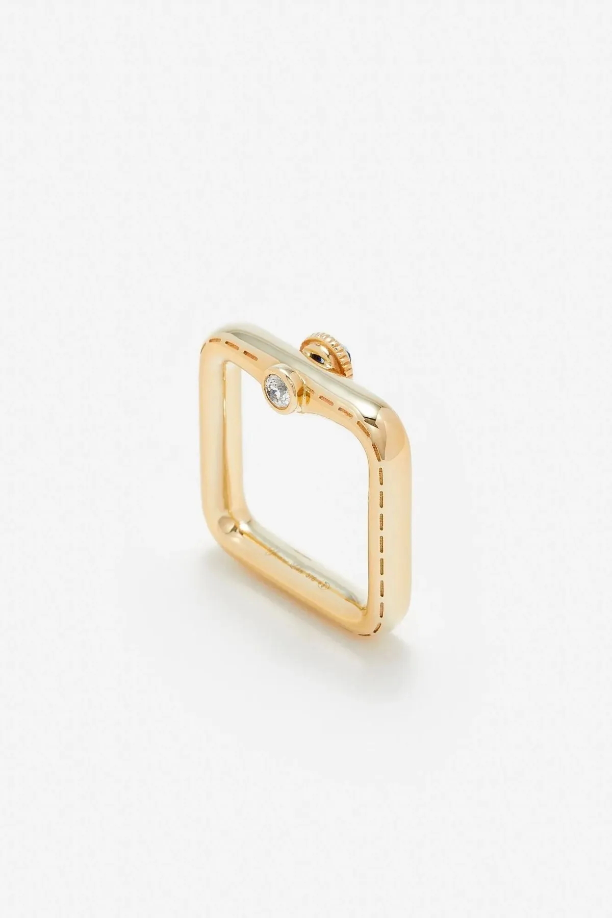 Yvonne Léon Bague Gousset Ring - Yellow Gold